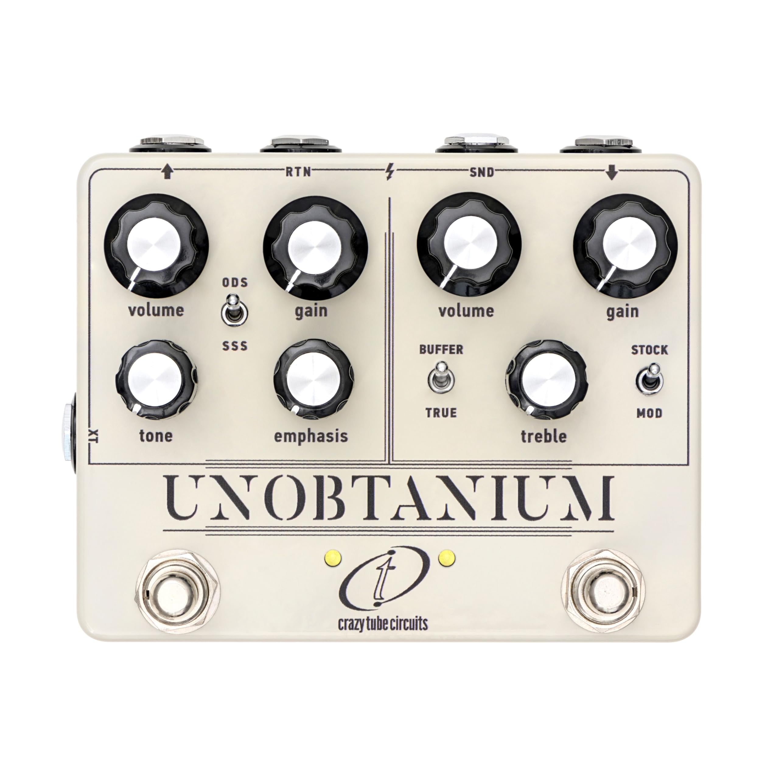 こうさん：Crazy Tube Circuits UNOBTANIUM Amazon.com: Crazy Tube Circuits Unobtanium Dual Overdrive